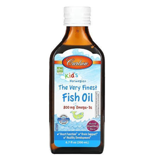 Carlson Labs The Very Finest Fish Oil 800 mg 200 ml 160005 Proteininlviv