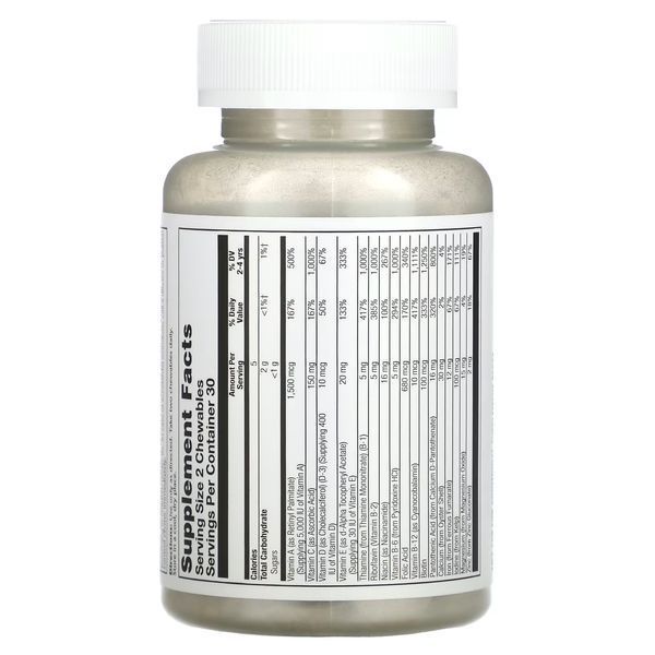Мультивитамины для детей Solaray Kids Vitamins & Minerals 60 chewable 143027 Proteininlviv