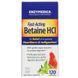 Бетаина гидрохлорид Enzymedica Betaine HCI 600 mg 120 caps