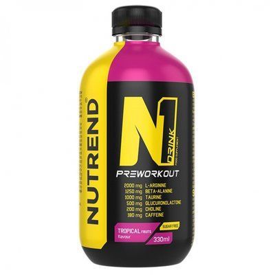 Енергетик Nutrend N1 Drink 330 мл 149050 Proteininlviv