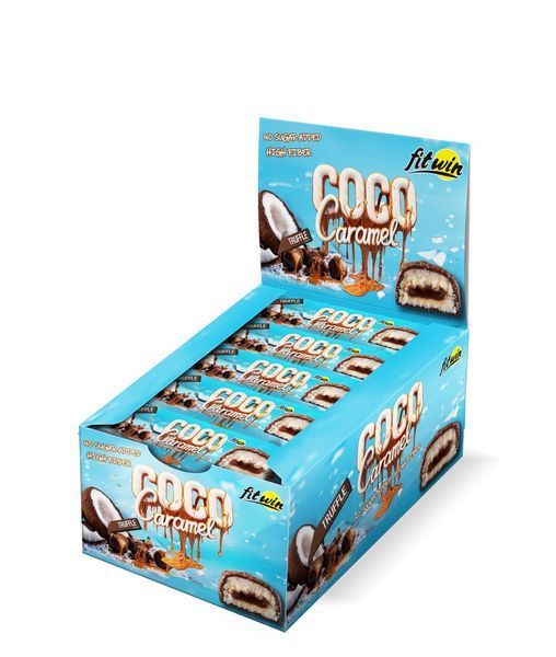 Батончик FitWin Coco Caramel 40 g 207006 Proteininlviv