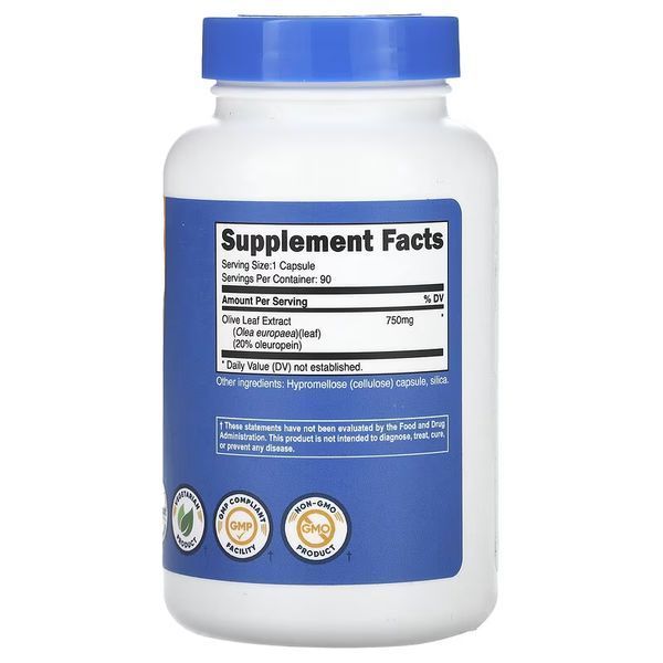 Nutricost Olive Leaf Extract 750 mg 90 Caps 173002 Proteininlviv