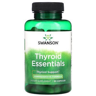 Комплекс для підтримки щитоподібної залози Swanson Thyroid Essentials 90 Caps 174162 Proteininlviv