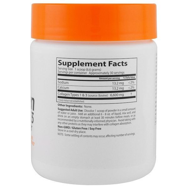 Best Collagen Types 1 & 3 Powder Doctor's Best 200 g 116004 Proteininlviv