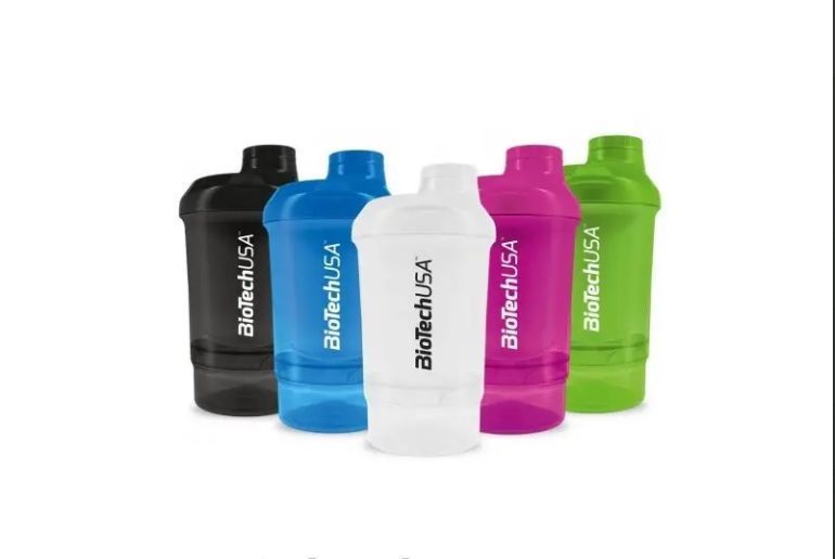 Wave+ Nano Shaker BioTech 300ml Schocking Blue 111287 Proteininlviv
