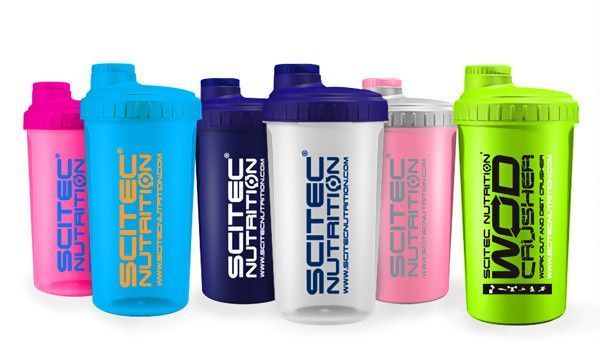 Шейкер Scitec Nutrition 700 ml Белый прозрачный 167176 Proteininlviv