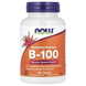 Вітамін NOW Foods B-100 Sustained Release 100 Tabs 148367 фото 1 Proteininlviv