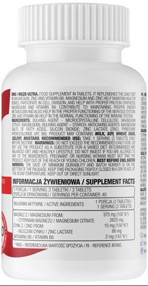 Оstrovit MgZB 120 tabs (термін 11/26) 155179T Proteininlviv