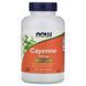 Каєнський перець NOW Foods Cayenne 500 mg 250 caps 148238 фото 1 Proteininlviv