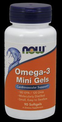 Omega 3 Mini Gels NOW Foods 90 caps 148036 Proteininlviv