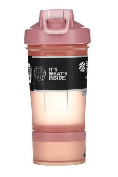 Шейкер BlenderBottle ProStak 22 oz/650 ml з 2-ма контейнерами Rose Pink 185010 Proteininlviv