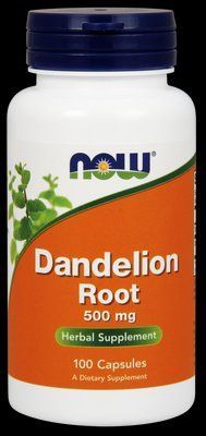 NOW Foods Dandelion Root 500 мг 100 капсул (Корінь кульбаби) 148173 Proteininlviv