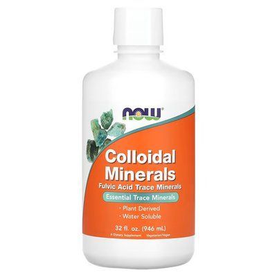 Коллоидные минералы NOW Foods Colloidal Minerals 946 ml 148509 Proteininlviv