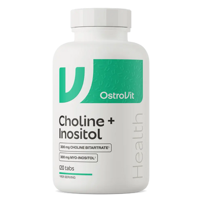 Пищевая добавка OstroVit Choline + Inositol 120 tabs 155521 Proteininlviv