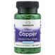 Медь в таблетках Swanson Copper 2 mg 300 Tabs
