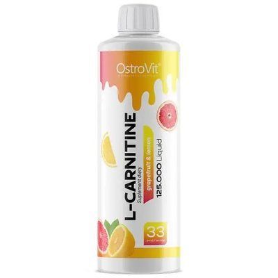 Жироспалювач OstroVit L-Carnitine 125.000 Liquid 500 ml (Grapefruit-Lemon) 155211 Proteininlviv