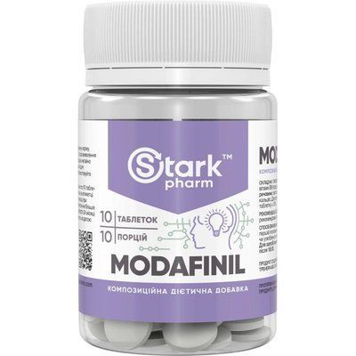 Stark Pharm Modafinil 100 mg 10 tabs 172083 Proteininlviv