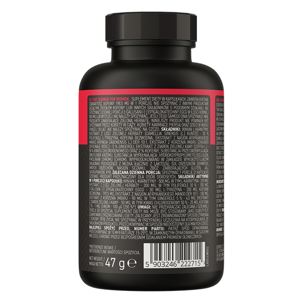Жироспалювальний комплекс OstroVit Fat Burner For Women 60 caps 155187 Proteininlviv