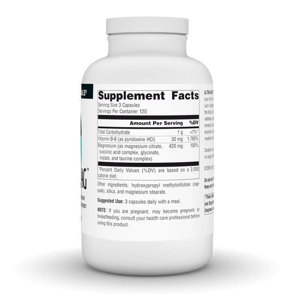 Магний Source Naturals Ultra-Mag 360 Caps 225013 Proteininlviv