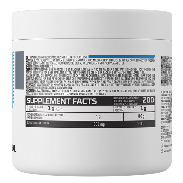 OstroVit Glycine 200 g 155149 Proteininlviv