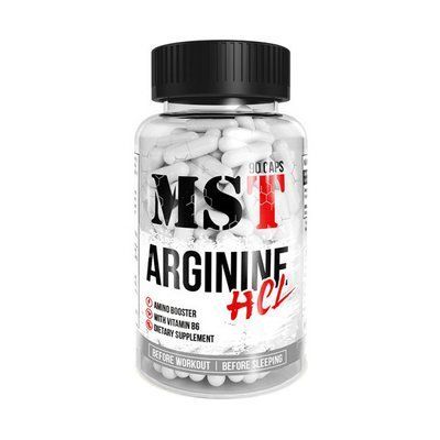 Амінокислота MST Nutrition Arginine HCL 90 caps 139025 Proteininlviv