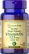 Puritan's Pride Vitamin D3 5000 IU 100 Softgels 163165 фото 1 Proteininlviv