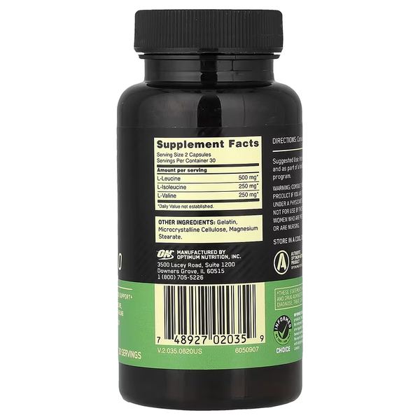 Optimum Nutrition BCAA 1000 60 caps 153014 Proteininlviv