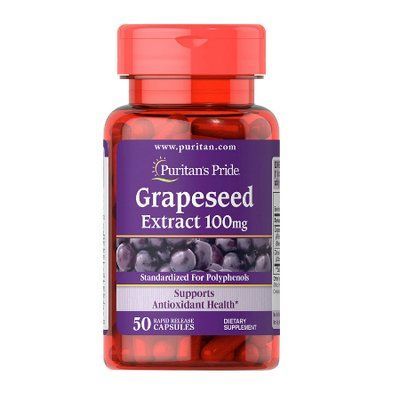 Puritan's Pride Grapeseed Extract 100 mg 50 caps 163124 Proteininlviv