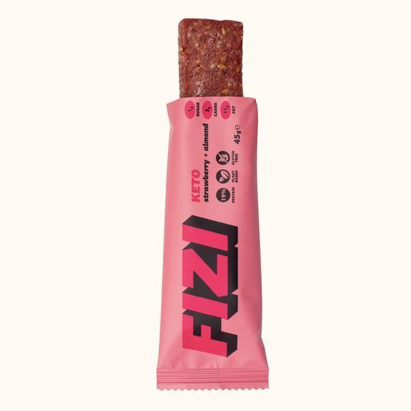 Протеиновые батончики Fizi KETO 45 g Strawberry-Almond 307013 Proteininlviv