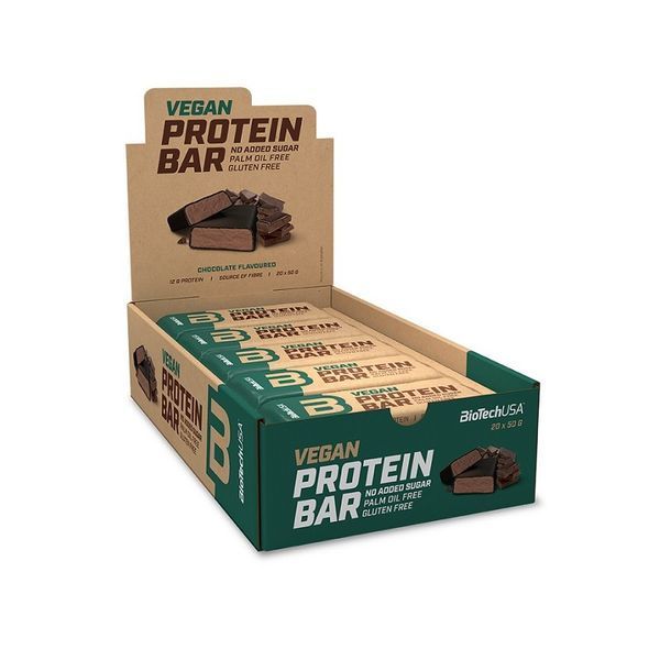 Протеїновий батончик BioTech Vegan Bar 50 g 111194 Proteininlviv