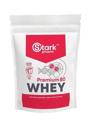 Протеїн Whey 80 Stark Pharm 500 g 172197 Proteininlviv