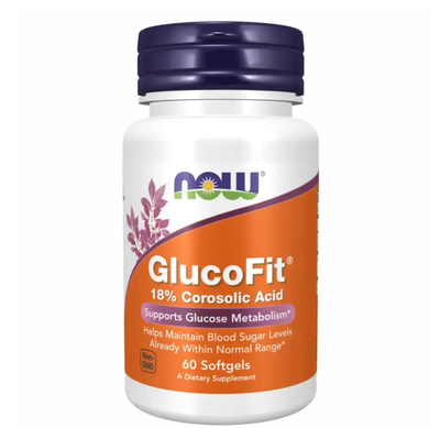 NOW Foods Glucofit 60 Caps 148523 Proteininlviv