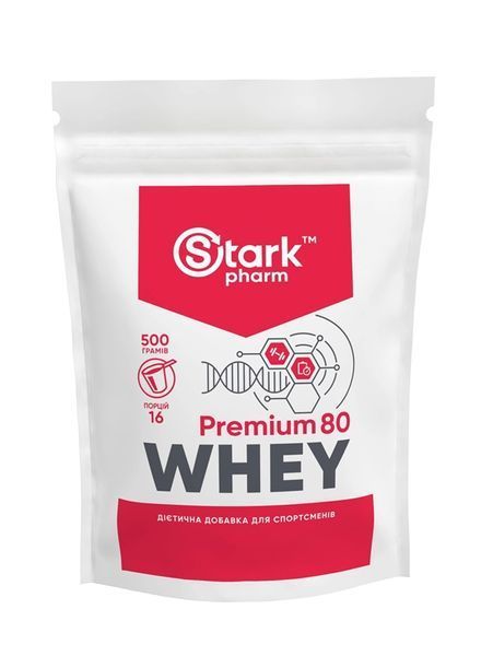 Протеїн Whey 80 Stark Pharm 500 g 172197 Proteininlviv