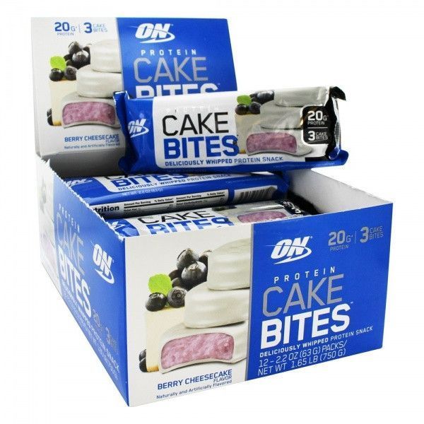 Протеиновый батончик Optimum Nutrition Cake Bites 63g 153024 Proteininlviv