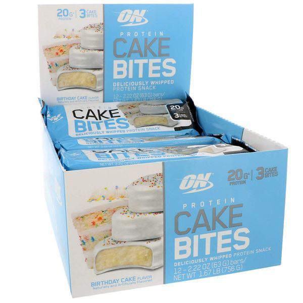 Протеиновый батончик Optimum Nutrition Cake Bites 63g 153024 Proteininlviv