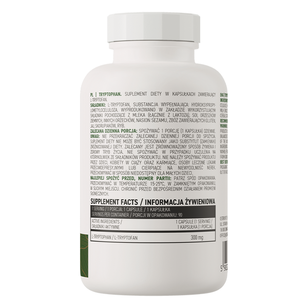 OstroVit Tryptophan Vege 90 caps 155253 Proteininlviv