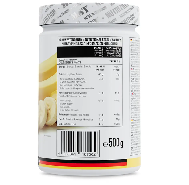 Протеин яичный MST Egg Protein 500 g, Банан, 500