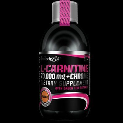 Жиросжигатель BioTech USA L-Carnitine 70000 mg + Chrome Liquid 500 ml 111115 Proteininlviv
