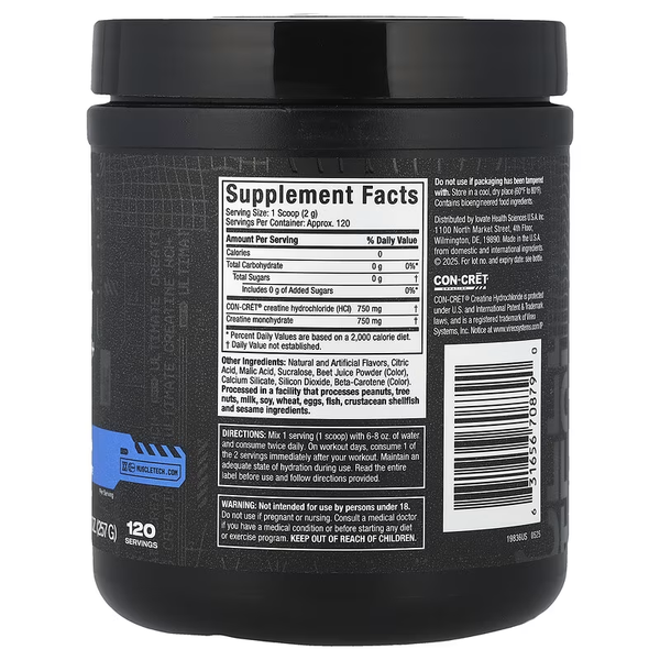 MuscleTech Cell Tech CREACTOR (Creatine HCl) 257 g Fruit Punch