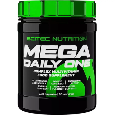 Витамины Scitec Nutrition Mega Daily One Plus 120 caps 167090 Proteininlviv