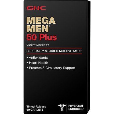 Mega Men 50 Plus GNC 60 caps 123003 Proteininlviv