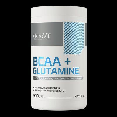 Амінокислоти OstroVit BCAA + Glutamine 500 g 155399 Proteininlviv