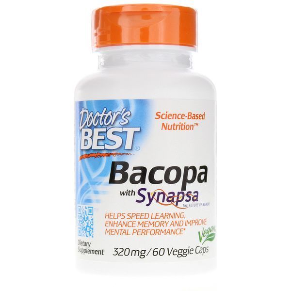 Doctor's Best Bacopa With Synapsa 320 мг 60 капсул 116025 Proteininlviv