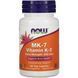 NOW Foods MK-7 Vitamin K-2 300 mcg 60 VCaps