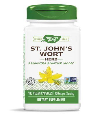 Звіробій Nature's Way St. John's Wort Herb 350 mg 100 Veg Caps 104033T Proteininlviv