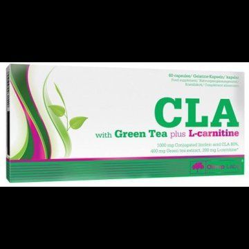 Olimp Labs CLA with Green Tea plus L-carnitin Sport Edition 60 капсул 152079 Proteininlviv
