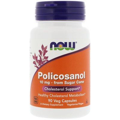 NOW Foods Policosanol 10 mg 90 caps 148158 Proteininlviv
