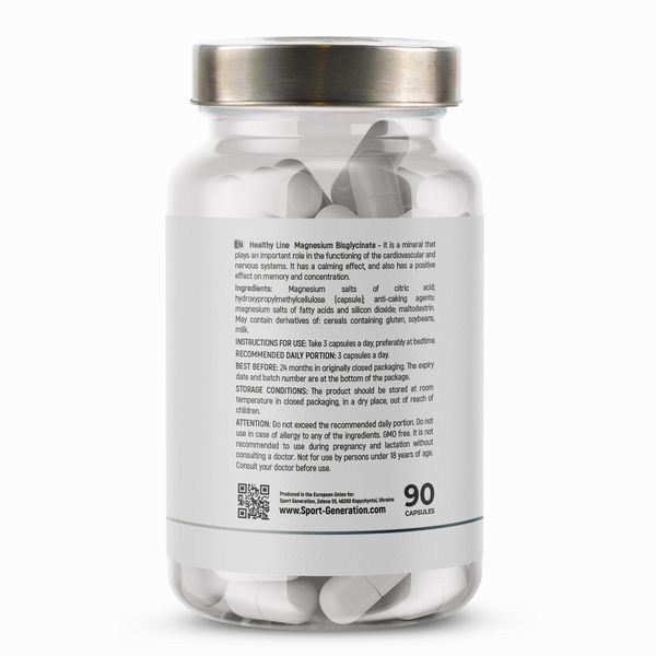 Sport Generation Magnesium Citrate 90 caps 182005 Proteininlviv