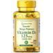 Puritan's Pride Vitamin D3 5000 IU 200 Softgels 163115 фото 1 Proteininlviv