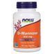NOW Foods D-Mannose 500 mg 120 VCaps
